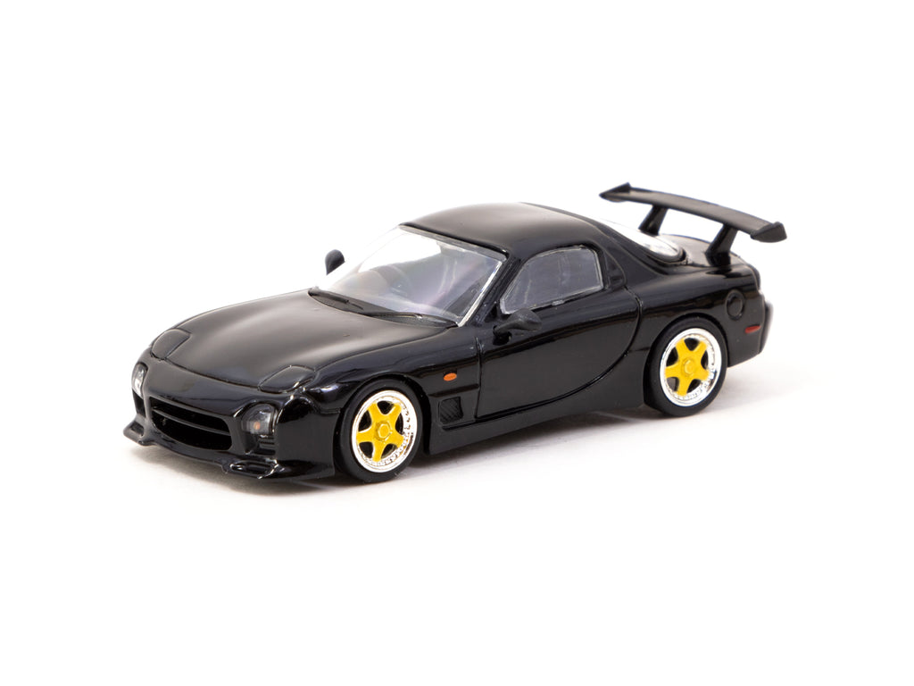 Tarmac Works 1/64 Mazda RX-7 FD3S Mazdaspeed A-Spec Brilliant Black - GLOBAL64