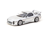 Tarmac Works 1/64 Mazda RX-7 FD3S Mazdaspeed A-Spec Silver Stone Metallic - GLOBAL64