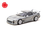 Tarmac Works 1/64 Mazda RX-7 FD3S Mazdaspeed A-Spec Silver Stone Metallic - GLOBAL64