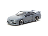 Tarmac Works 1/64 VERTEX Silvia (S 14) Grey - GLOBAL64