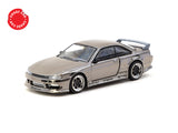 Tarmac Works 1/64 VERTEX Silvia (S 14) Grey - GLOBAL64