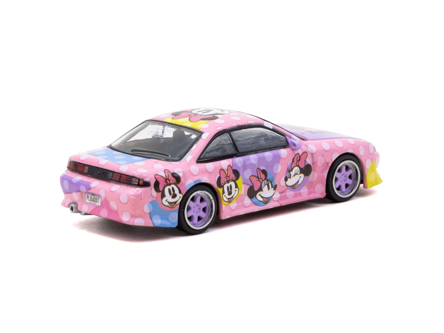 1/64 VERTEX Silvia (S 14) Minnie Mouse - Tarmac Works GLOBAL64