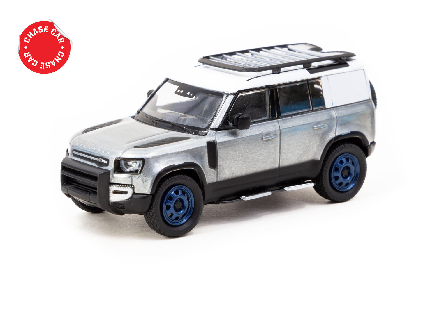 1/64 Land Rover Defender 110 Blue - Tarmac Works GLOBAL64