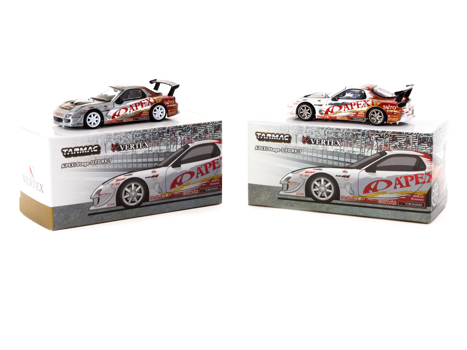 1/64 A'PEXi Stage-D FD RX-7 - Tarmac Works GLOBAL64