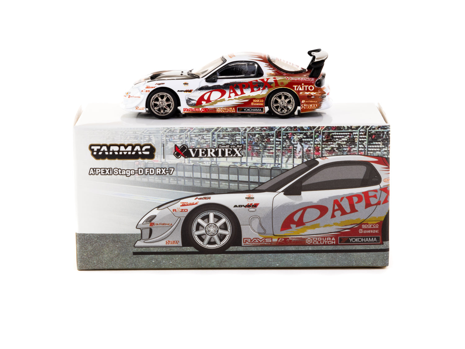 1/64 A'PEXi Stage-D FD RX-7 - Tarmac Works GLOBAL64