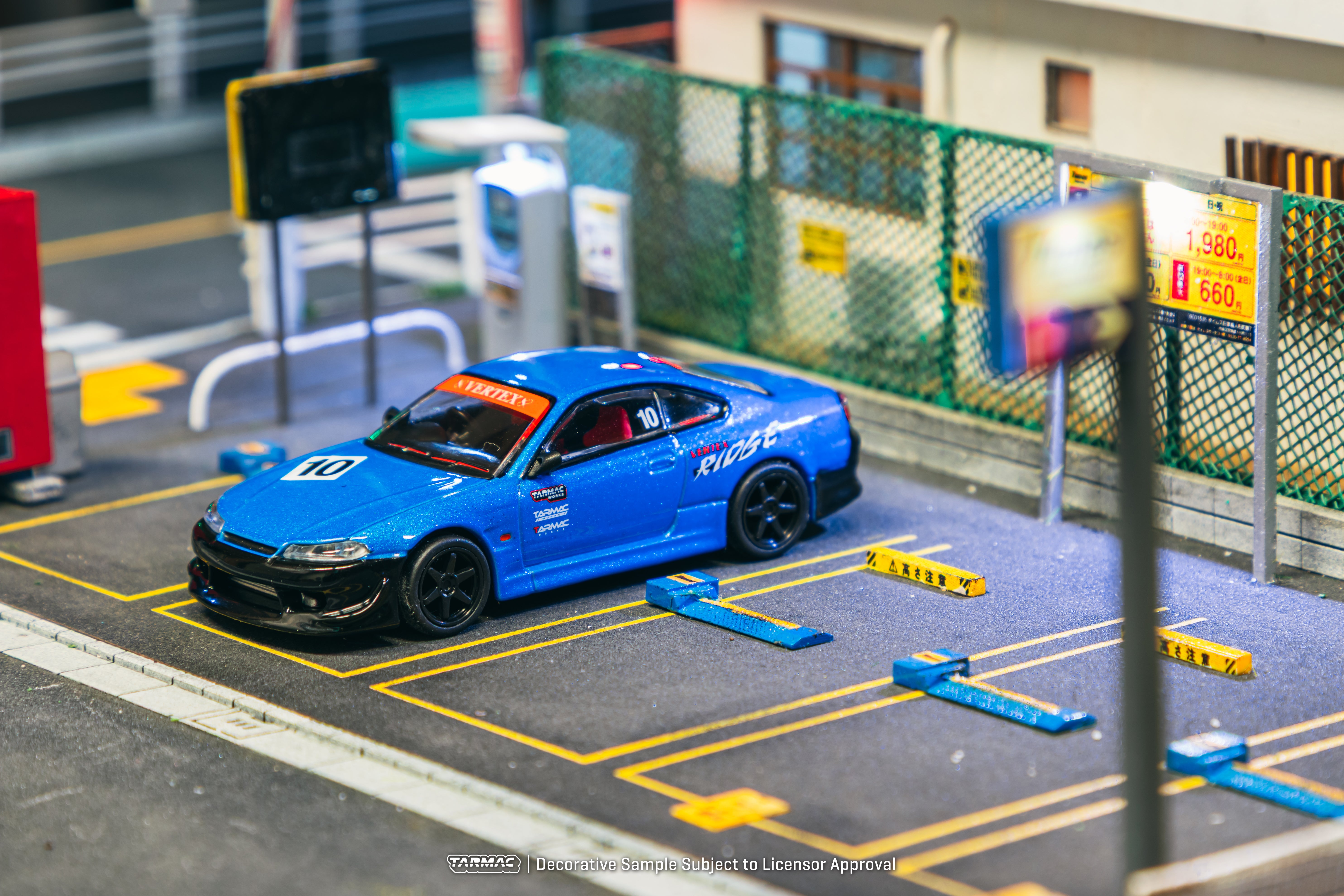 1/64 VERTEX Silvia (S 15) Tarmac Works 10th Anniversary - Tarmac Works