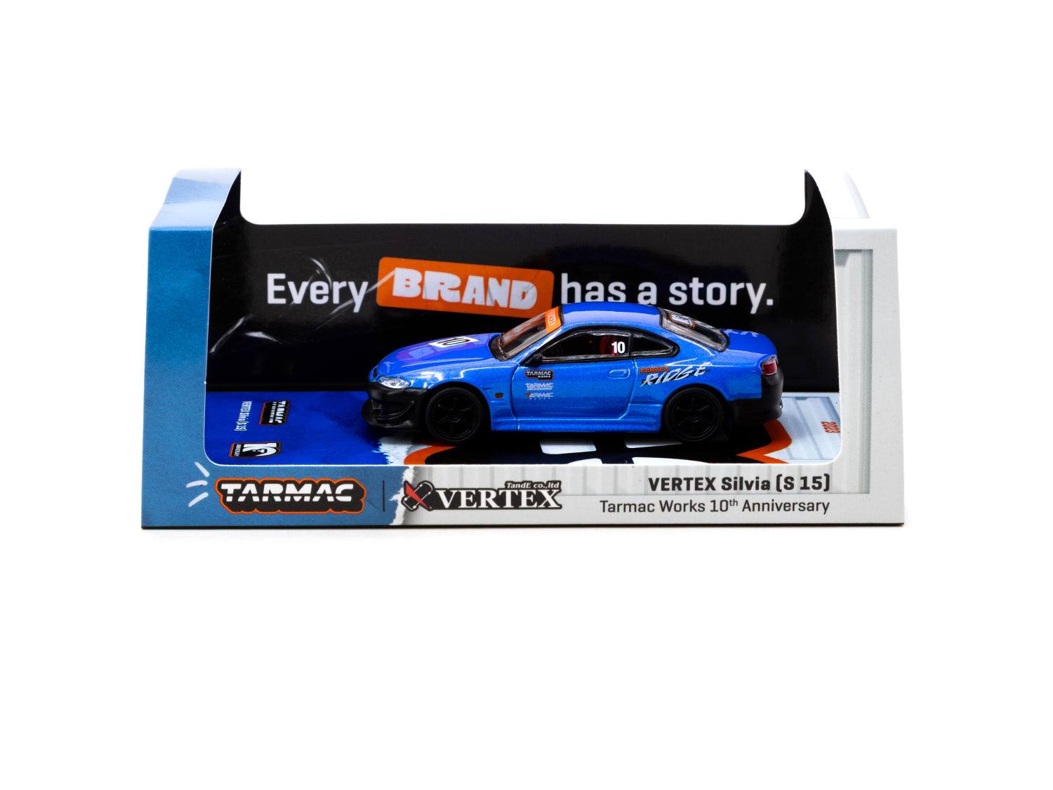 1/64 VERTEX Silvia (S 15) Tarmac Works 10th Anniversary - Tarmac Works
