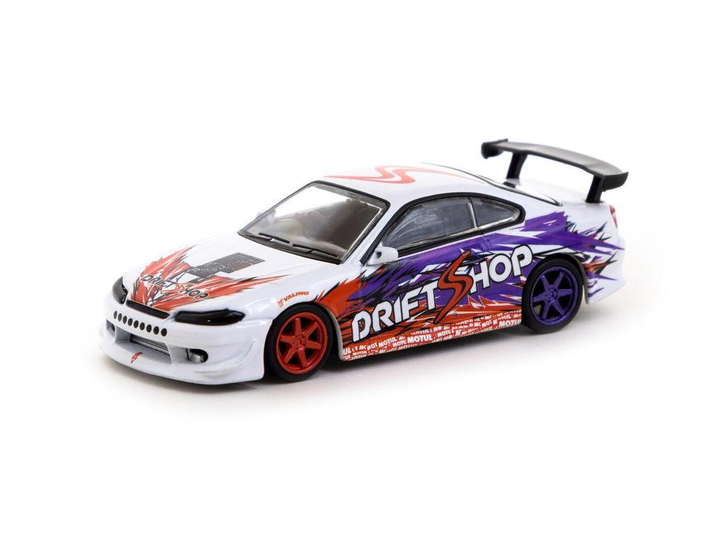 Tarmac Works 1/64 VERTEX Nissan Silvia S15 DriftShop European Drift Championship - Driftshop Special Edition - GLOBAL64