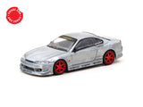 Tarmac Works 1/64 VERTEX Nissan Silvia S15 Red - Indonesia Special Edition - GLOBAL64