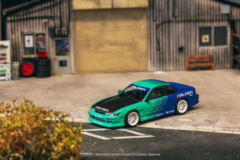 Tarmac Works 1/64 VERTEX Nissan Silvia (S13) Falken - GLOBAL64