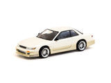 Tarmac Works 1/64 VERTEX Nissan Silvia S13 White / Gold - Lamley Special Edition - GLOBAL64