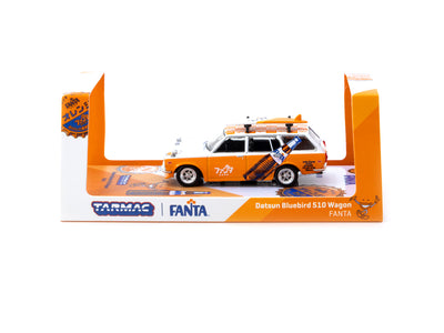 1/64 Datsun Bluebird 510 Wagon FANTA - Tarmac Works GLOBAL64