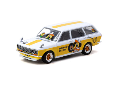 1/64 Datsun Bluebird 510 Wagon OHIGE no PON - Tarmac Works GLOBAL64