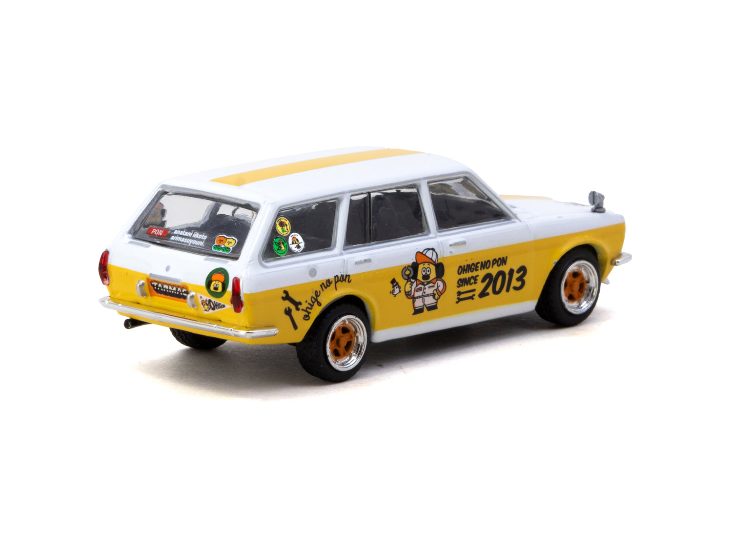 1/64 Datsun Bluebird 510 Wagon OHIGE no PON - Tarmac Works GLOBAL64