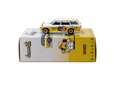 1/64 Datsun Bluebird 510 Wagon OHIGE no PON - Tarmac Works GLOBAL64