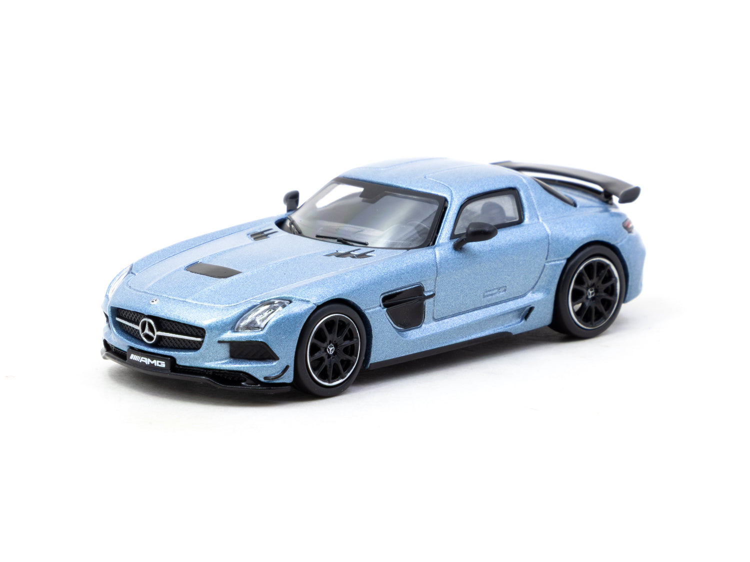 1/64 Mercedes-Benz SLS AMG Coupé Black Series Matte Blue - Tarmac