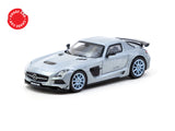 Tarmac Works 1/64 Mercedes-Benz SLS AMG Coupé Black Series Matte Blue - GLOBAL64