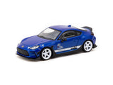 Tarmac Works 1/64 HKS Toyota GR86 Blue Metallic - GLOBAL64