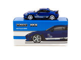 Tarmac Works 1/64 HKS Toyota GR86 Blue Metallic - GLOBAL64