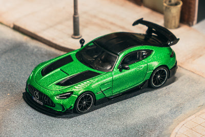 1/64 Mercedes-Benz AMG GT Black Series Green - Tarmac Works GLOBAL64