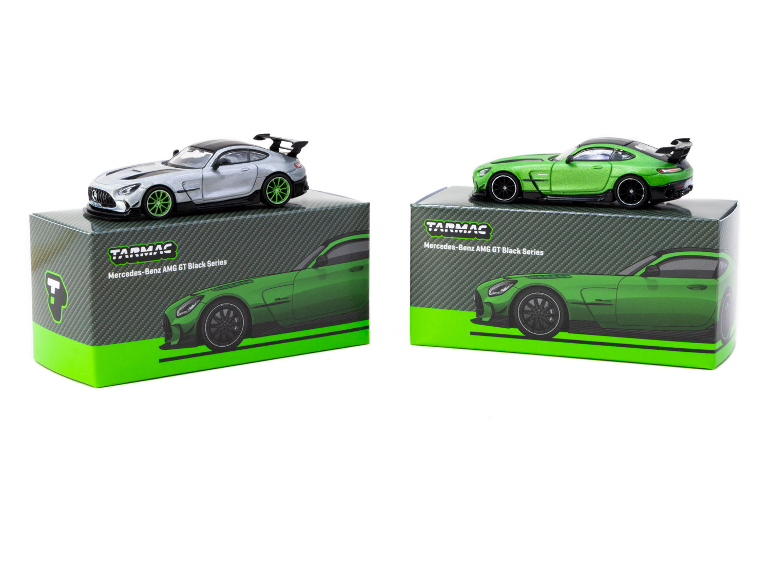 1/64 Mercedes-Benz AMG GT Black Series Green - Tarmac Works GLOBAL64