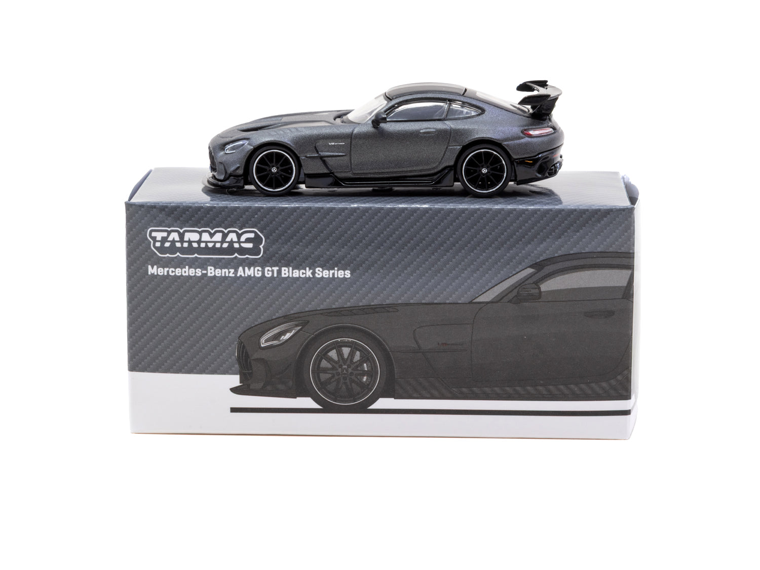 1/64 Mercedes-Benz AMG GT Black Series Grey - Tarmac Works GLOBAL64