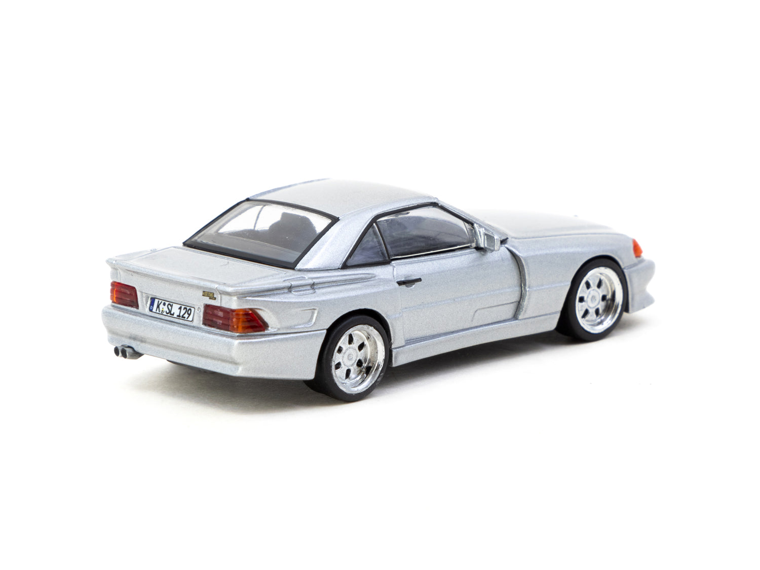 Tarmac Works 1/64 Mercedes-Benz SL 500 Koenig Specials Silver - GLOBAL