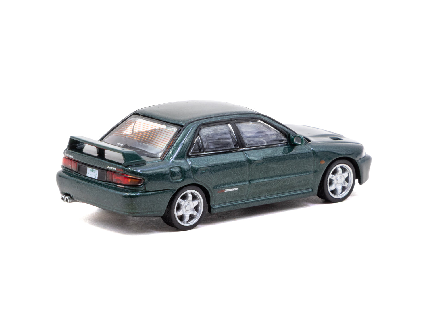1/64 Mitsubishi Lancer GSR Evolution Green Metallic - Tarmac Works GLOBAL64