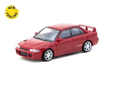 1/64 Mitsubishi Lancer GSR Evolution Red - Tarmac Works GLOBAL64