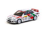 Tarmac Works 1/64 Mitsubishi Lancer Evolution II Rallye Monte-Carlo 1995 #11  GLOBAL64