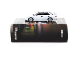 Tarmac Works 1/64 Mitsubishi Lancer RS Evolution II White - Malaysia Special Edition - GLOBAL64