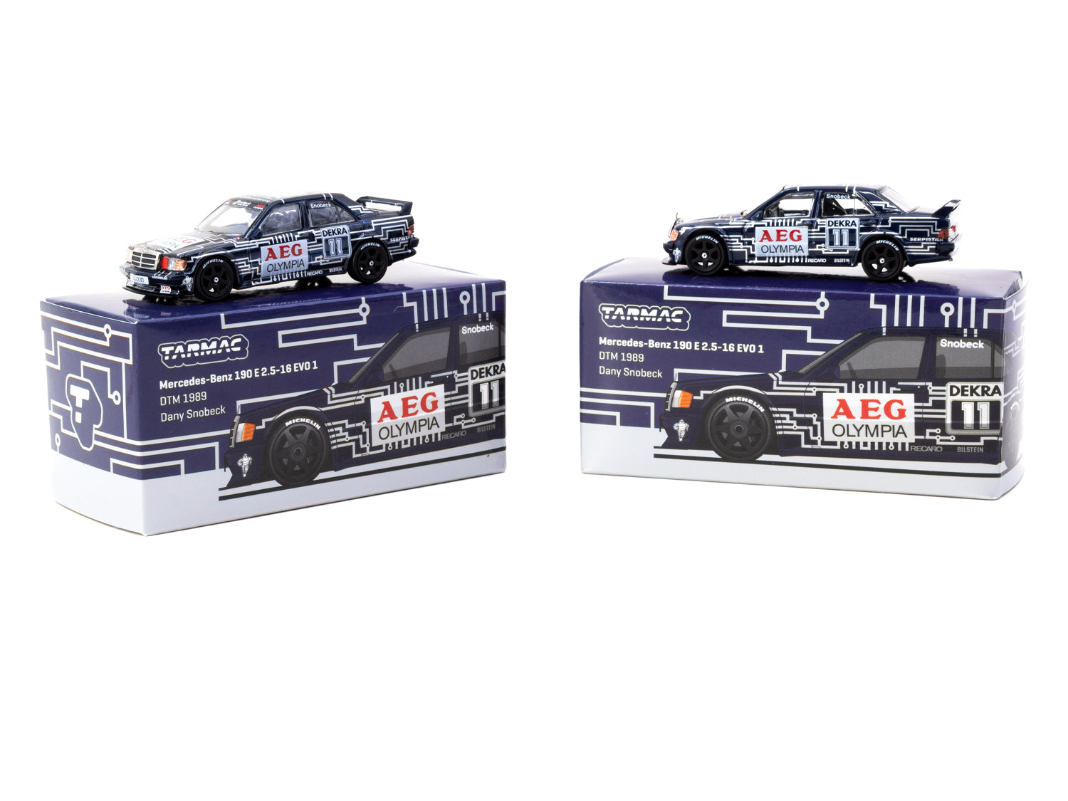 1/64 Mercedes-Benz 190 E 2.5-16 EVO 1 DTM 1989 Dany Snobeck