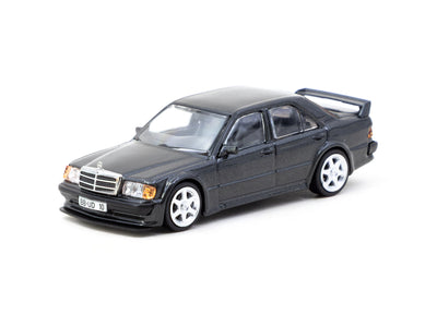 1/64 Mercedes-Benz 190 E 2.5-16 EVO 1 Blue-Black Metallic - Tarmac Works GLOBAL64