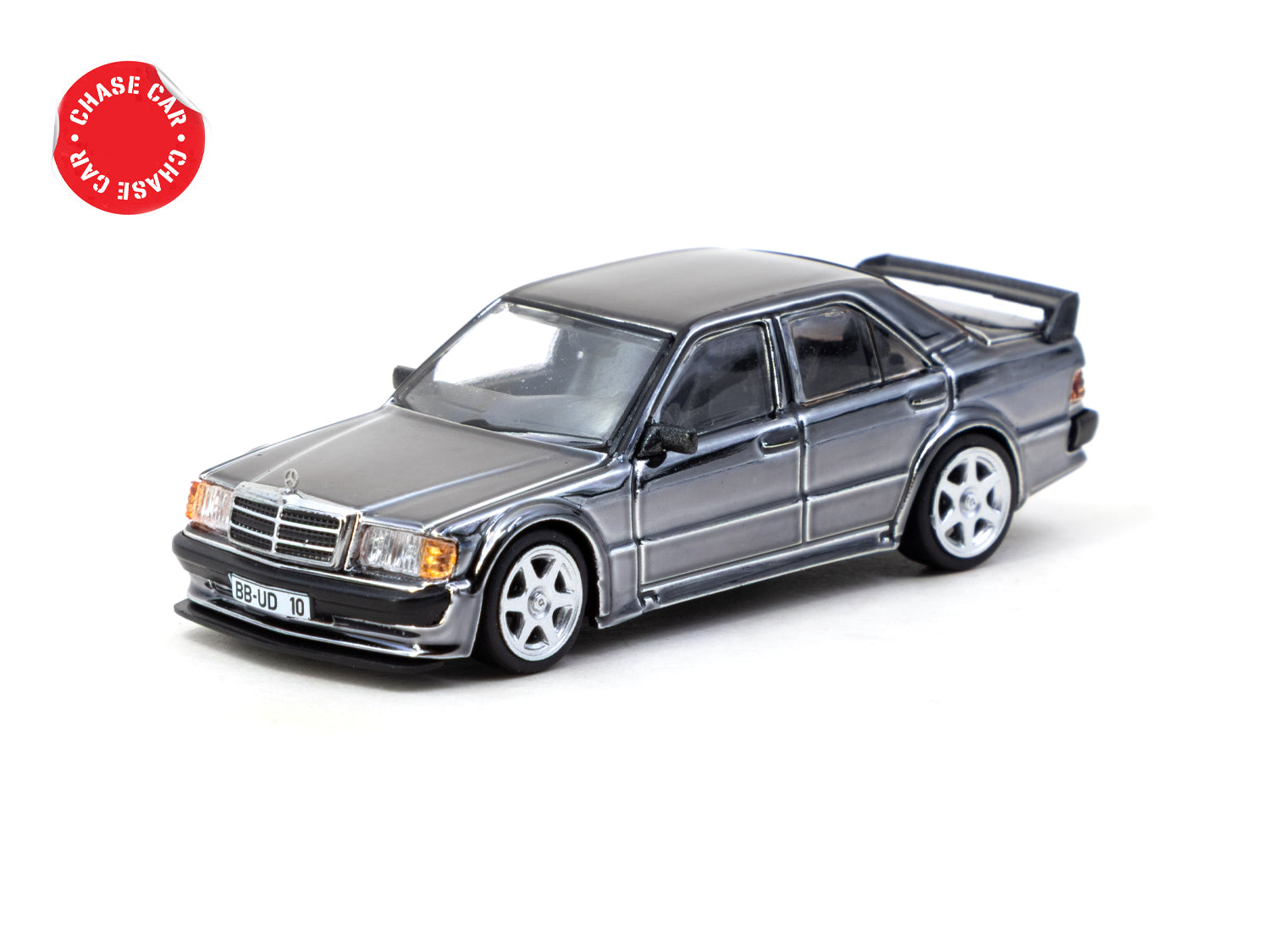 1/64 Mercedes-Benz 190 E 2.5-16 EVO 1 Blue-Black Metallic - Tarmac