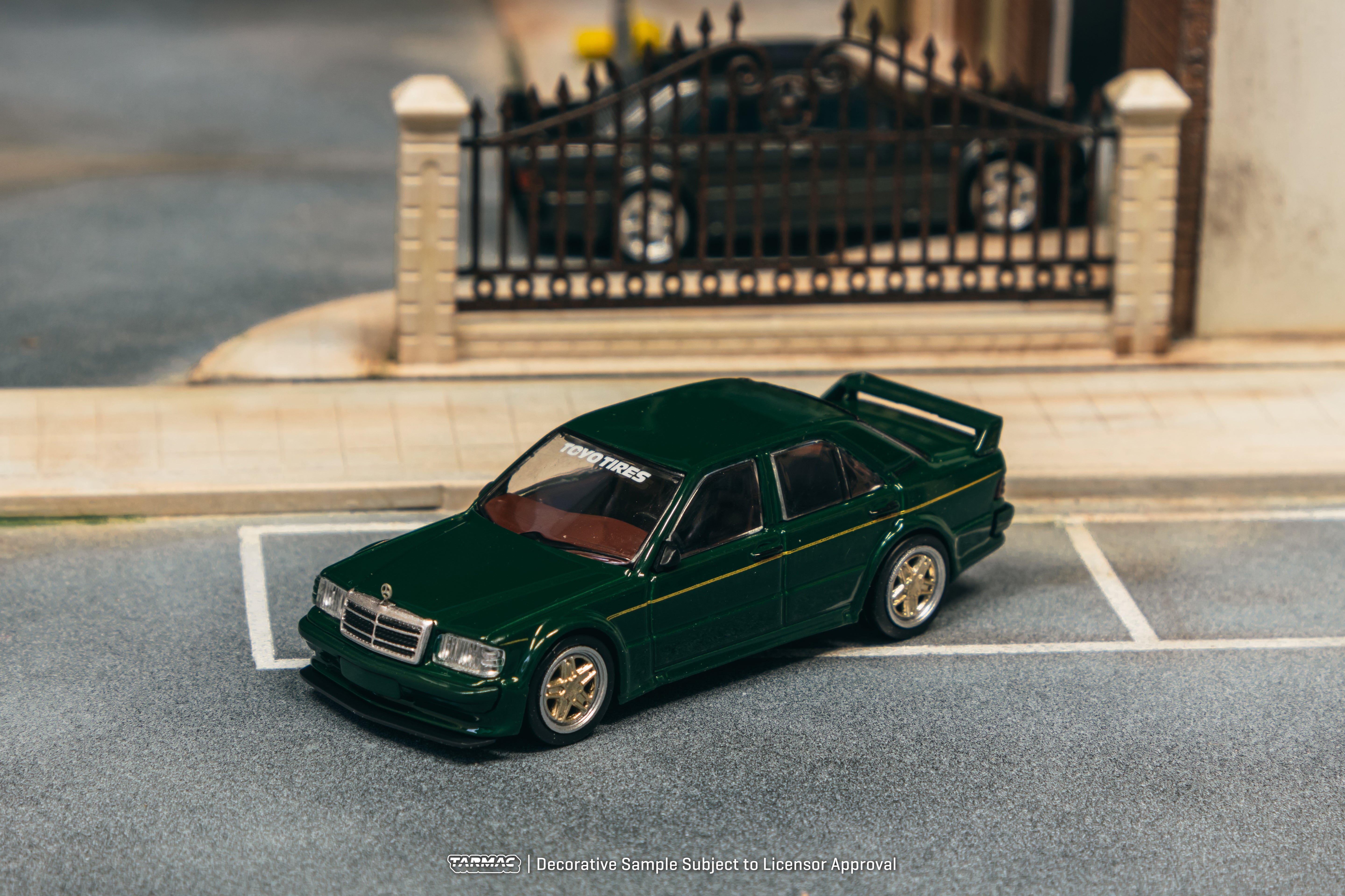 1/64 Mercedes-Benz 190 E 2.5-16 EVO 1 TOYO TIRES - Tarmac Works GLOBAL64