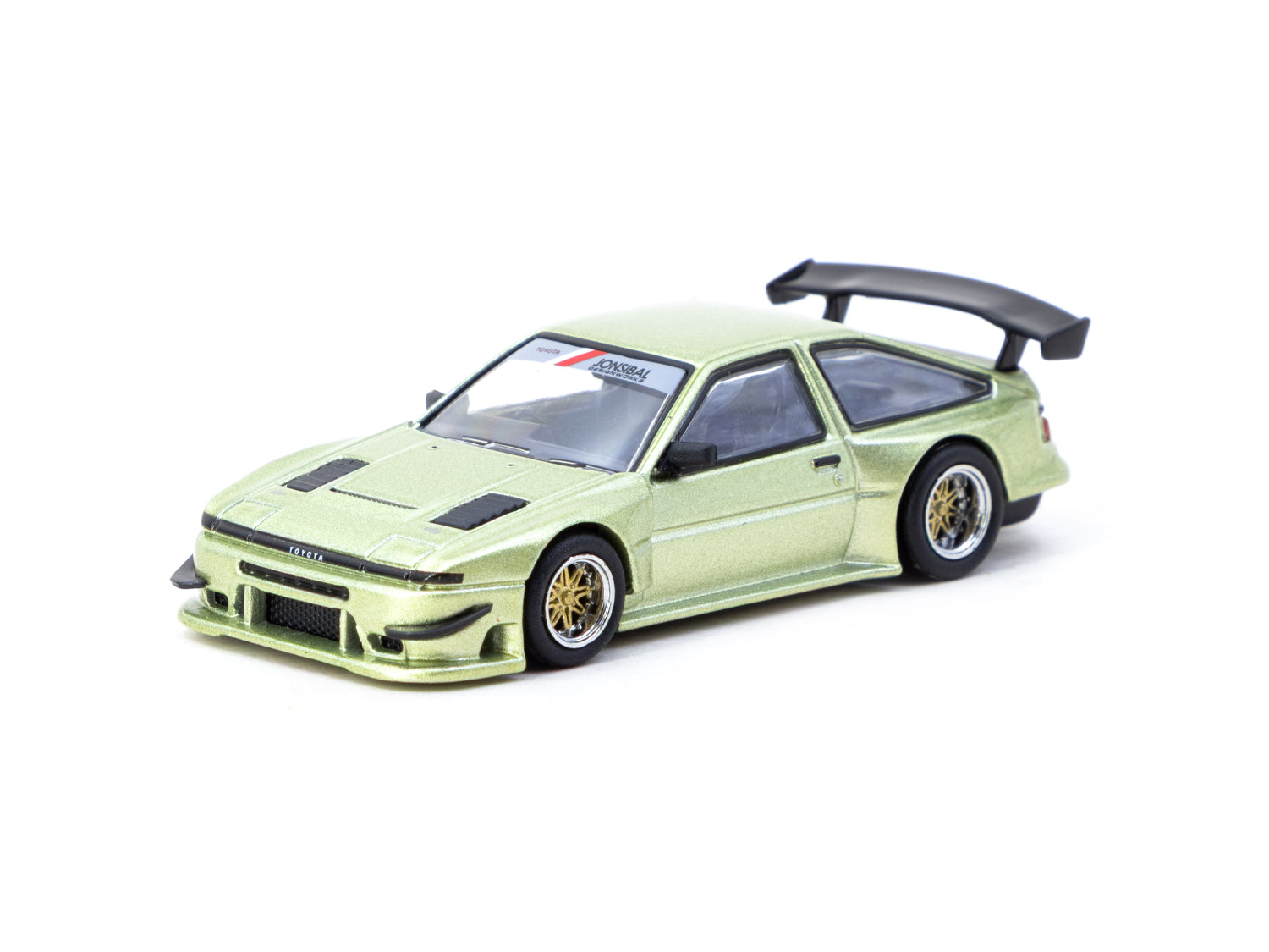 1/64 Toyota Sprinter Trueno AE86 Widebody Green - Designed by Jon Sibal - Tarmac Works GLOBAL64