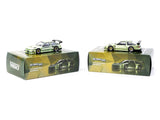 Tarmac Works 1/64 Toyota Sprinter Trueno AE86 Widebody Green - Designed by Jon Sibal - GLOBAL64
