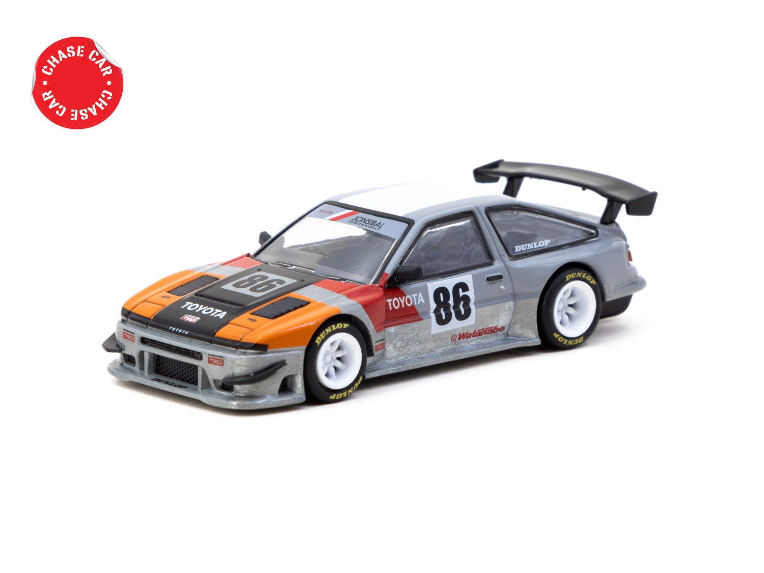 1/64 Toyota Sprinter Trueno AE86 Widebody TRD - Tarmac Works GLOBAL64