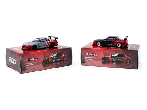 Tarmac Works 1/64 Nissan Skyline GT-R R32 Widebody Advan - Designed by