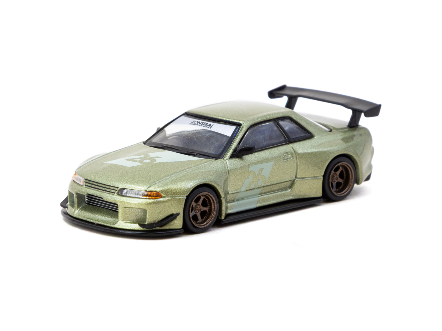 1/64 Nissan Skyline (R32) Widebody Millennium Jade - Designed by Jon Sibal - Tokyo Auto Salon 2026 Special Edition - Tarmac Works GLOBAL64