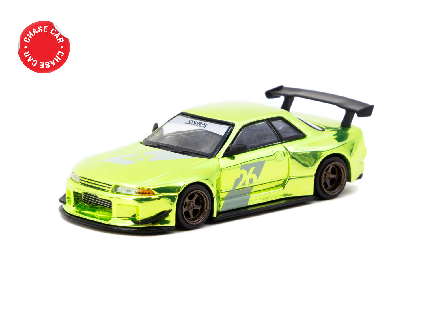 1/64 Nissan Skyline (R32) Widebody Millennium Jade - Designed by Jon Sibal - Tokyo Auto Salon 2026 Special Edition - Tarmac Works GLOBAL64