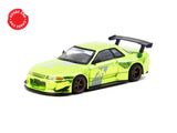 Tarmac Works 1/64 Nissan Skyline (R32) Widebody Millennium Jade - Designed by Jon Sibal - Tokyo Auto Salon 2026 Special Edition - GLOBAL64