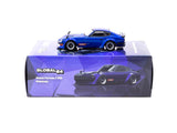 Tarmac Works 1/64 Nissan Fairlady Z S30 Widebody Blue - Designed by Jon Sibal - GLOBAL64