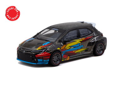 1/64 Toyota GR Corolla Widebody White - Designed by Jon Sibal - Tarmac Works GLOBAL64