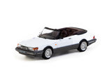 Tarmac Works 1/64 Saab 900 Turbo Convertible White - GLOBAL64