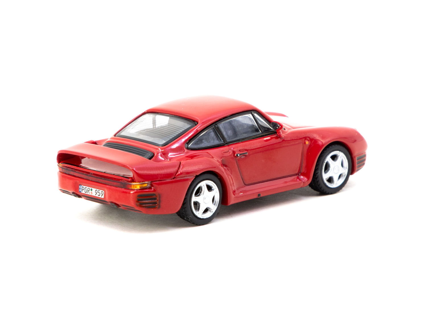 1/64 Porsche 959 Red - Tarmac Works X iXO Models GLOBAL64