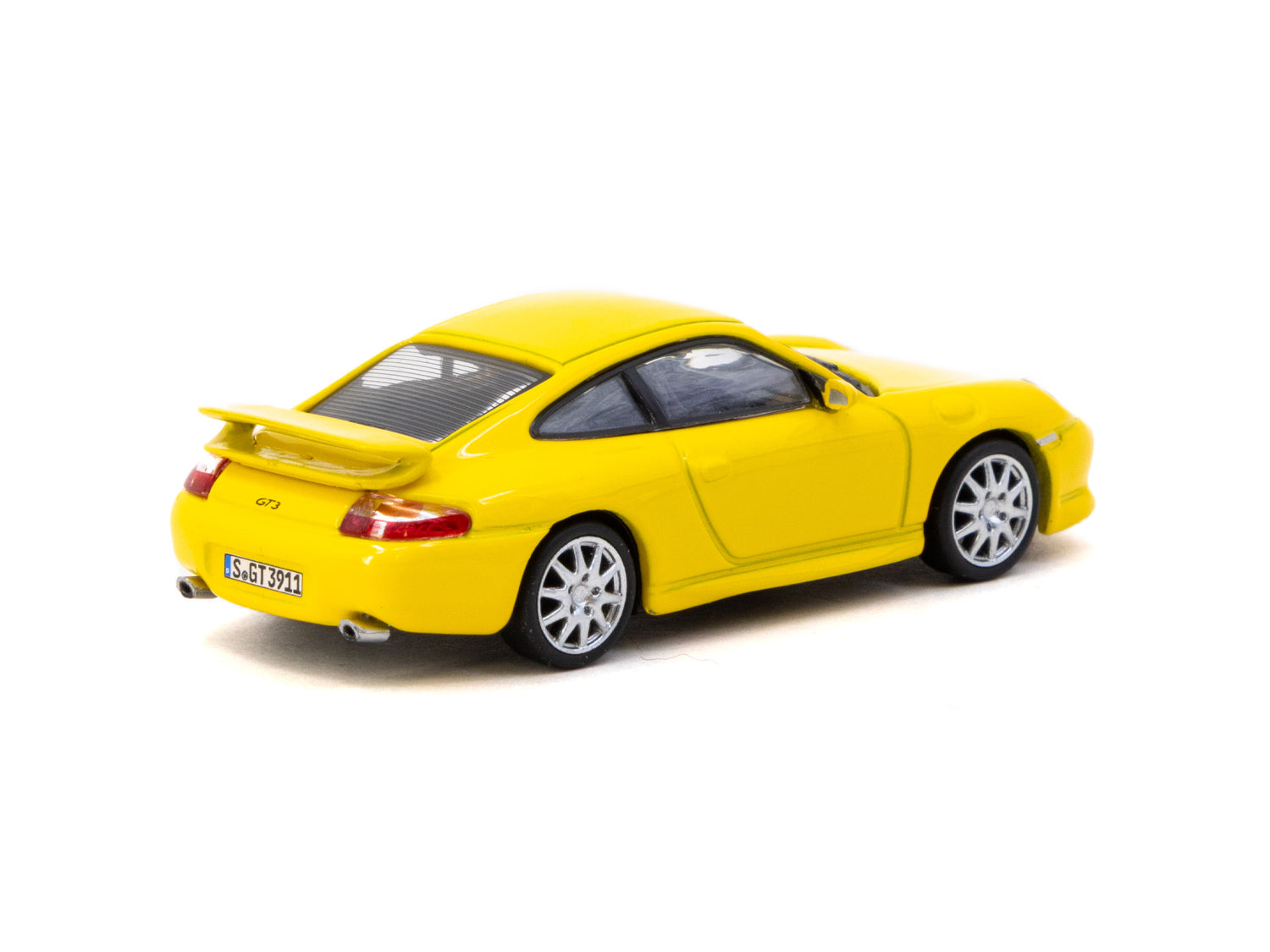 1/64 Porsche 911 GT3 (type 996) Yellow - Tarmac Works X iXO Models GLO