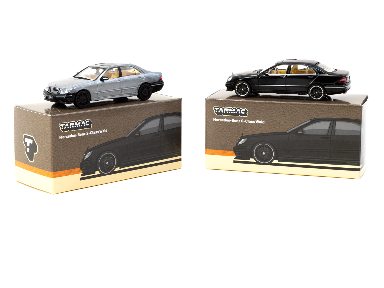 1/64 Mercedes-Benz S-Class Wald Black - Tarmac Works GLOBAL64