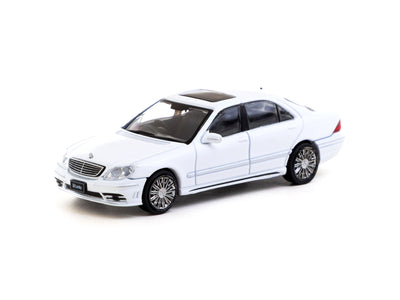 1/64 Mercedes-Benz S-Class Wald Alabaster White - Lamley Special Edition - Tarmac Works GLOBAL64