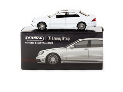 1/64 Mercedes-Benz S-Class Wald Alabaster White - Lamley Special Edition - Tarmac Works GLOBAL64